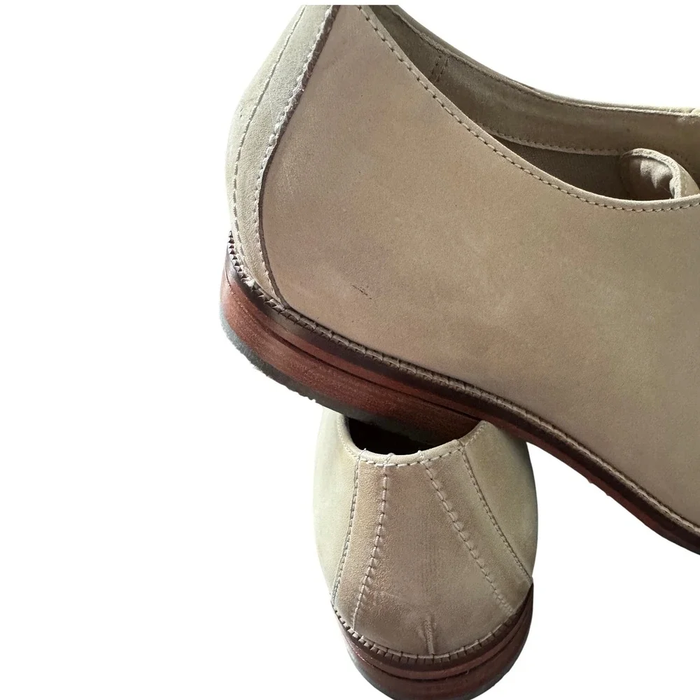 Cole Hann Men Mocassins SAWYER PLAIN OXFORD MORTAR‎ NUBUCK MEN'S 11.5
